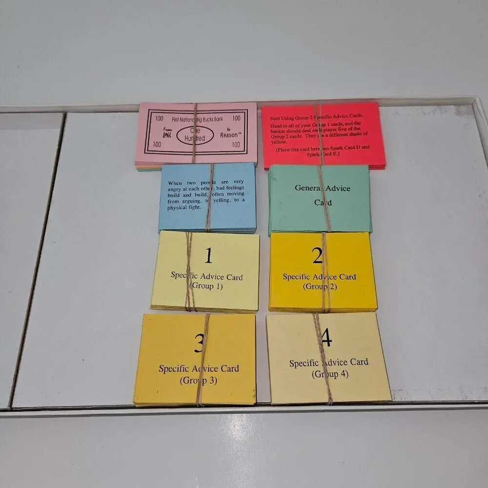 VTG From Rage to Reason Board Game Anger Cards Rules Skills Teacher Materials